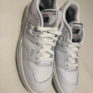New Balance 550 Classic White Sneakers